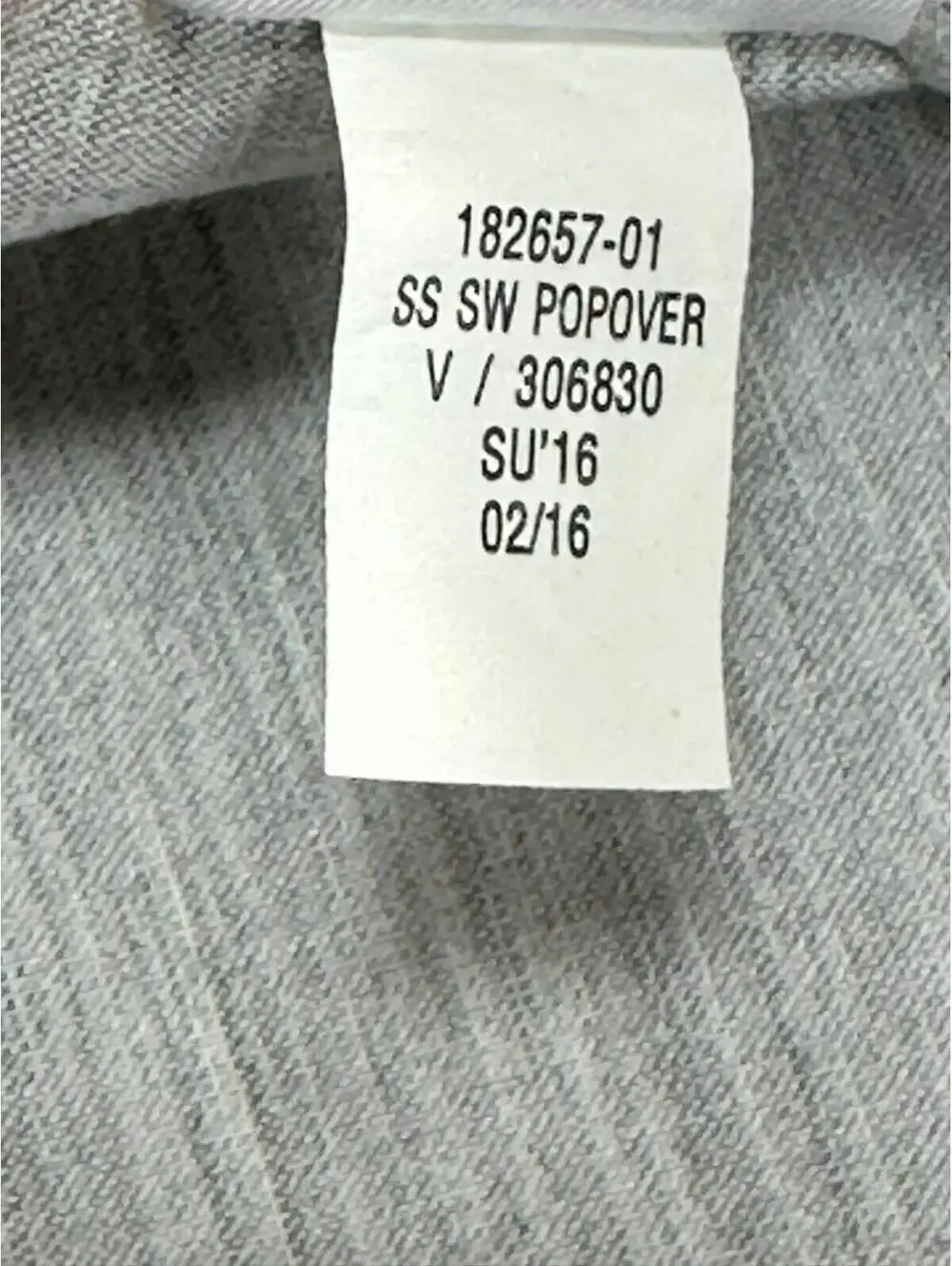 Banana Republic 1/4 Button Soft Wash Slim Polo Gray Mens L